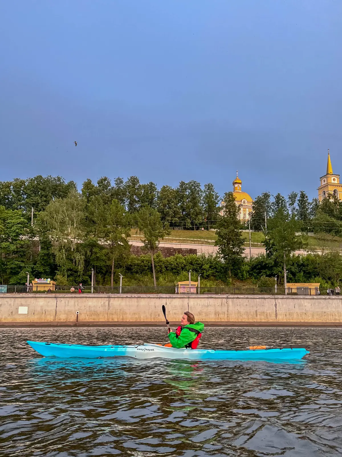 Прогулка на каяках по Каме в Перми